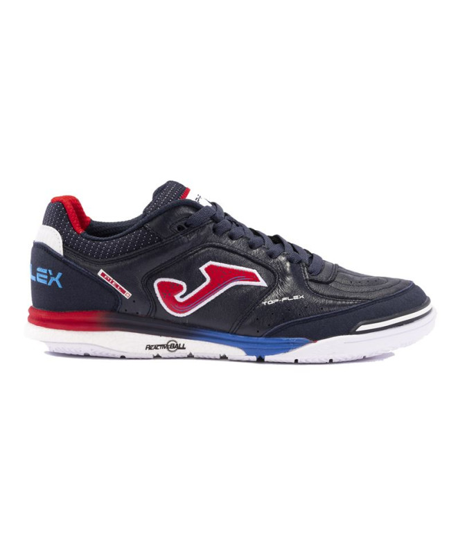 Chaussures de Football sala Joma Haut Flex Rebound 2403 Navy Red Indoor