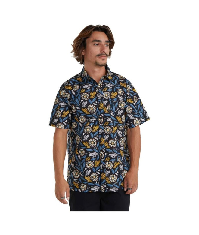 Camisa O'Neill O'riginals Eco Standard Folhas...