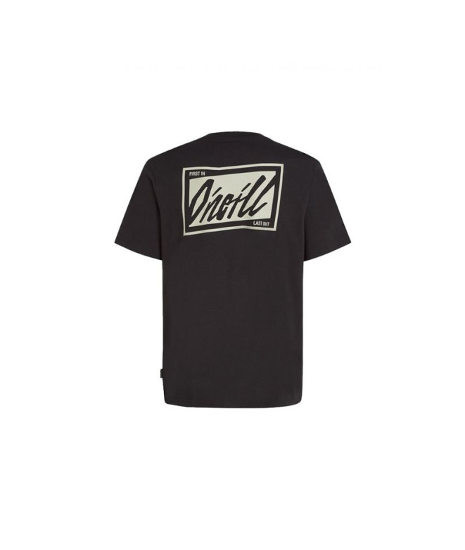 Camiseta O'Neill Gráfico de praia Preto Homem