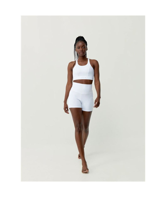 Mallas Born Living Yoga Cira Blanco Mujer