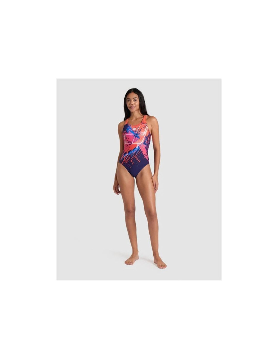 Maillot de bain par Natation Arena Funny Spot Femme Navy Multi