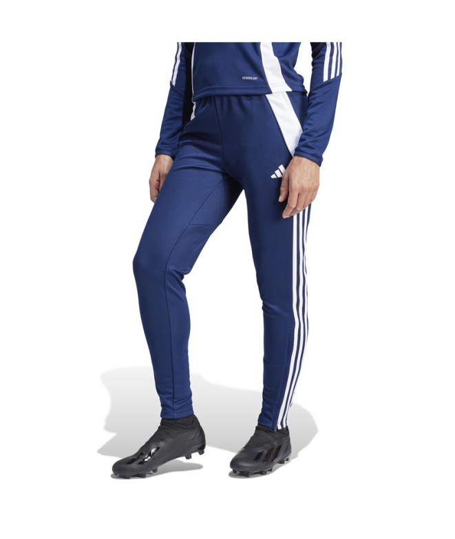 Pantalons de Football adidas Tiro24 Femme Bleu