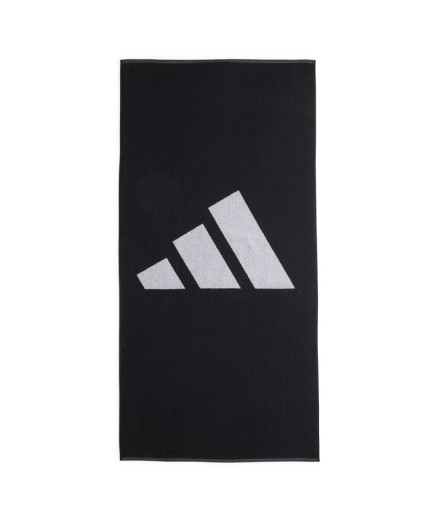 Toalla de Natación adidas 3 Bandas Larg Negro