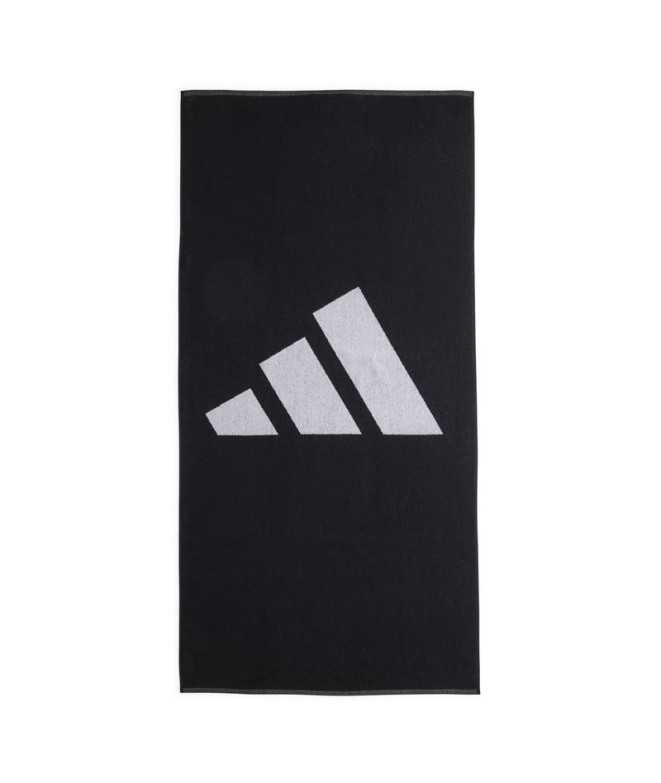 Toalla de Natación adidas 3 Bandas Larg Negro