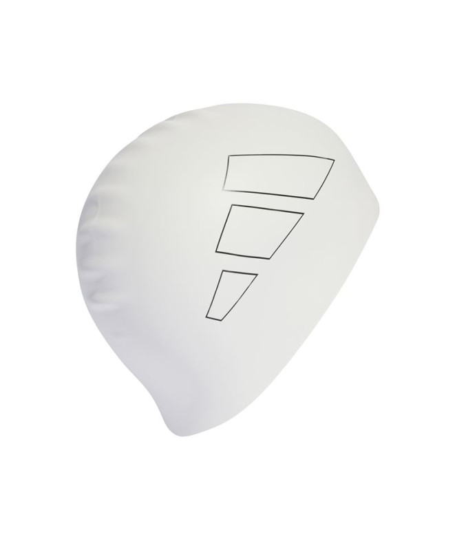 Boné de Natação adidas Logotipo adulto branco