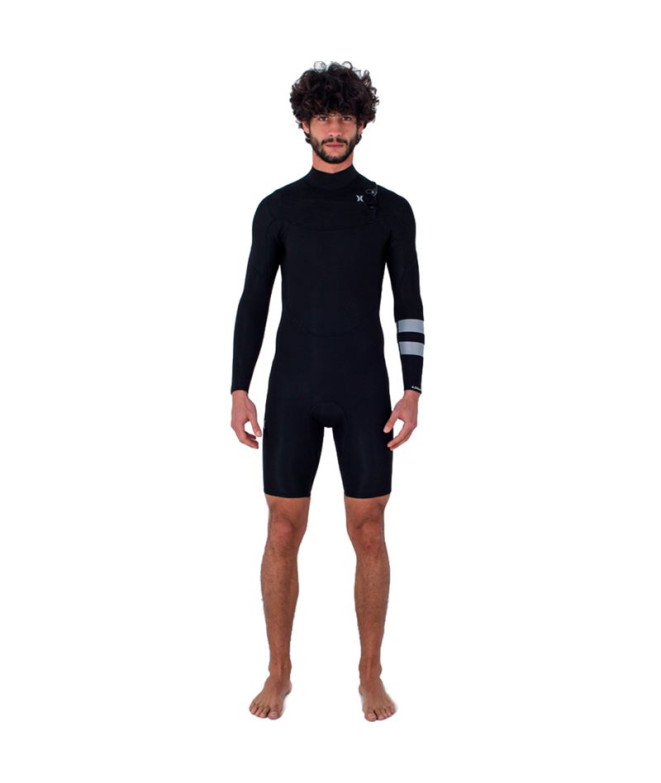 Neopreno Corto Hurley Evd Barreled Hombre Negro