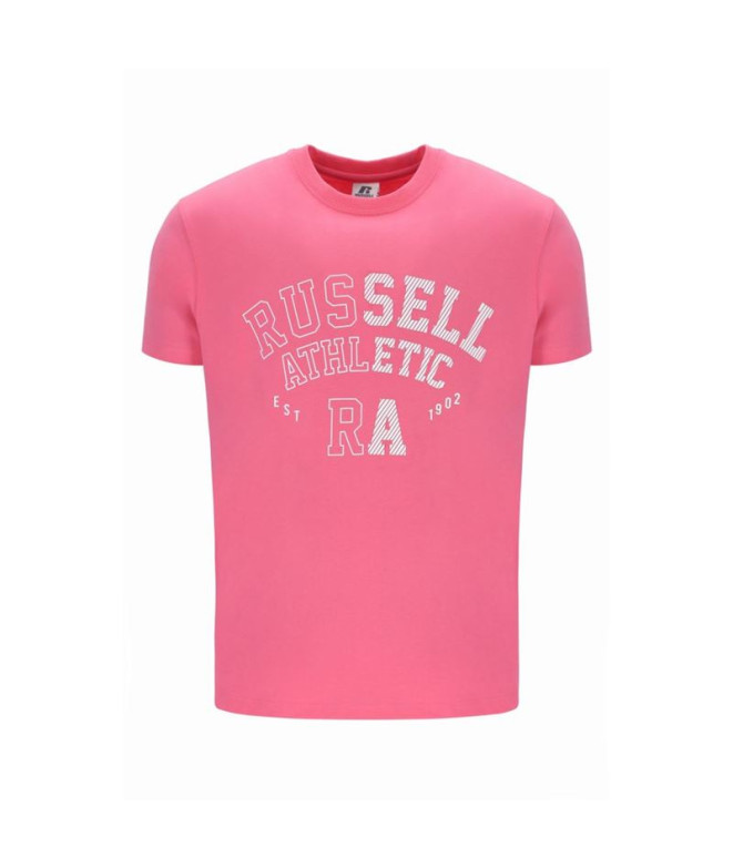 Camiseta Russell AMT A40071 Cor-de-rosa Homem