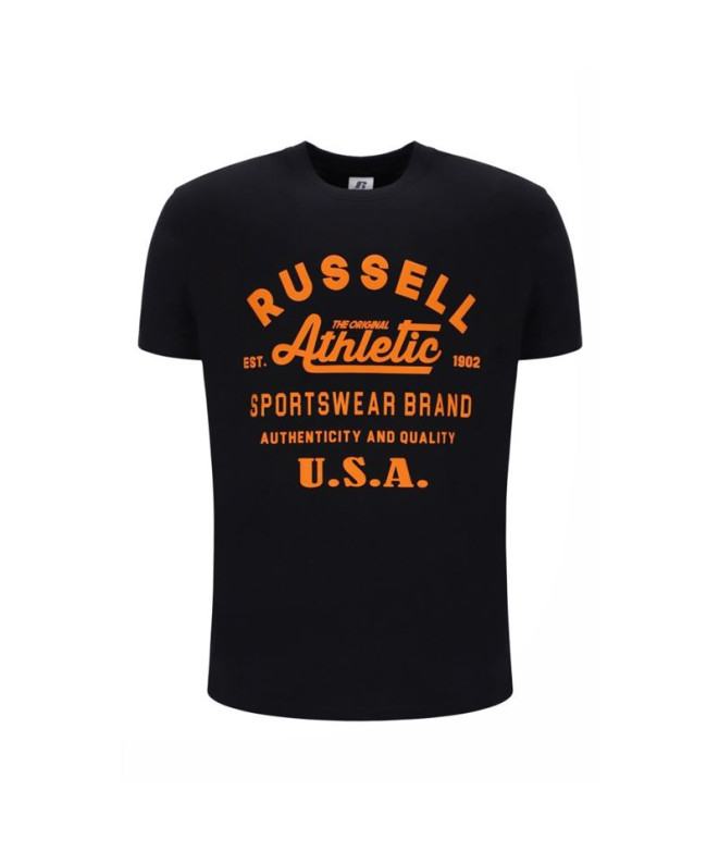 Camiseta Russell AMT A40231 Negro Hombre
