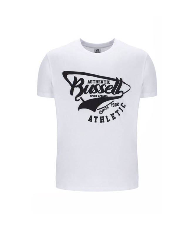 Camiseta Russell AMT A40241 Branco Homem