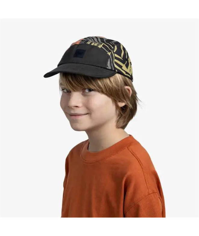 Casquette Trail Buff de Noru Black Enfant