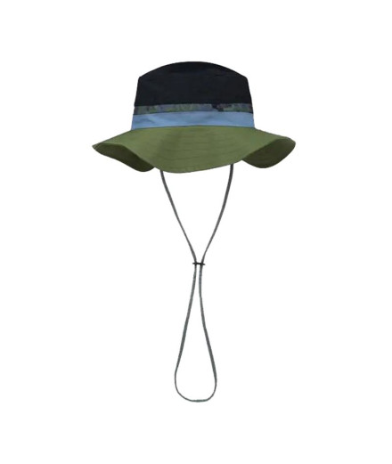 Chapéu de Running Buff Enob Verde/Preto