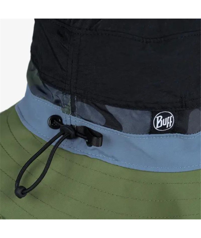 Chapeau de Running Buff Enob Vert/Noir