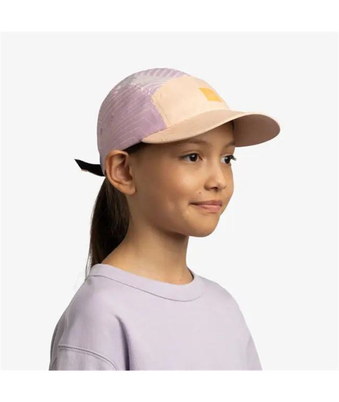 Gorra de Running Buff Katsy Rosa Infantil