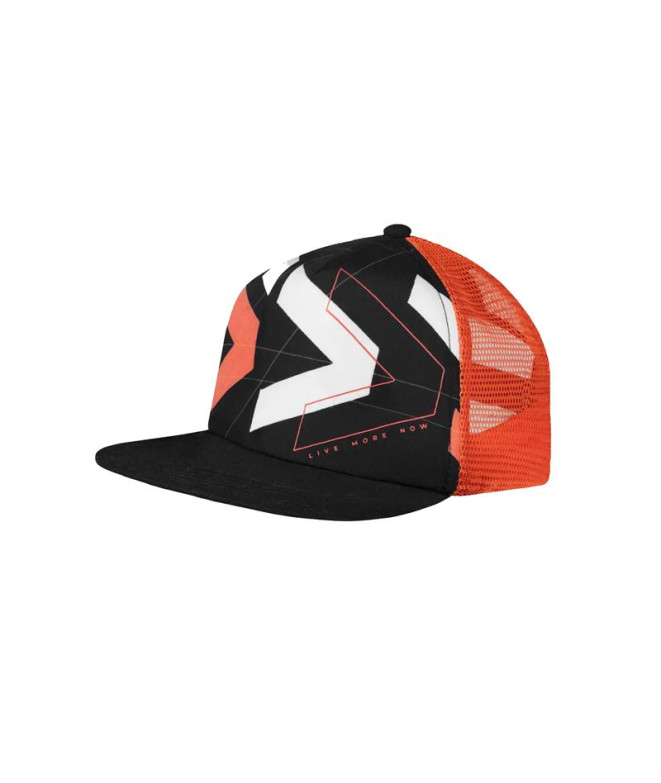 Gorra de Running Buff Sket Negro Infantil