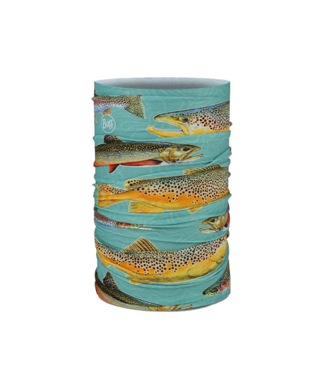 Braga Cuello de Running Buff Trout Multicolor