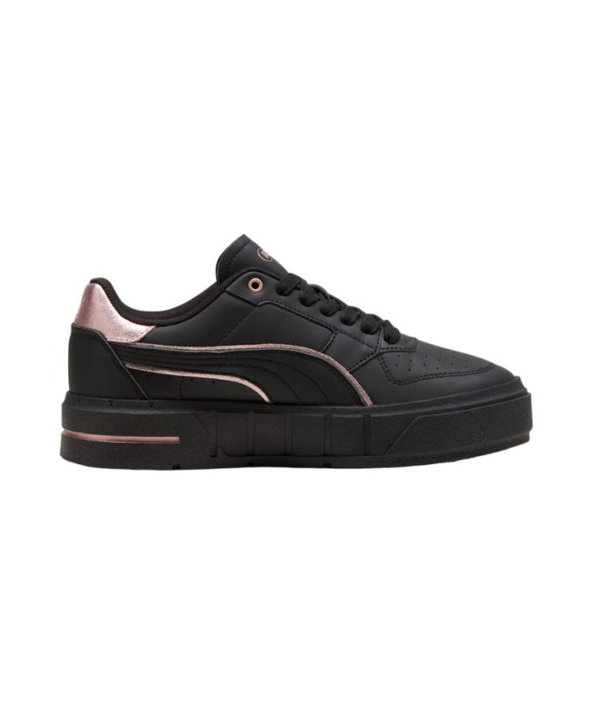 Sapatilhas Court Puma Cali Meta Preto-Copp Mulher