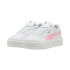 Chaussures Court Puma Cali Anim Blanc/Rose Fille