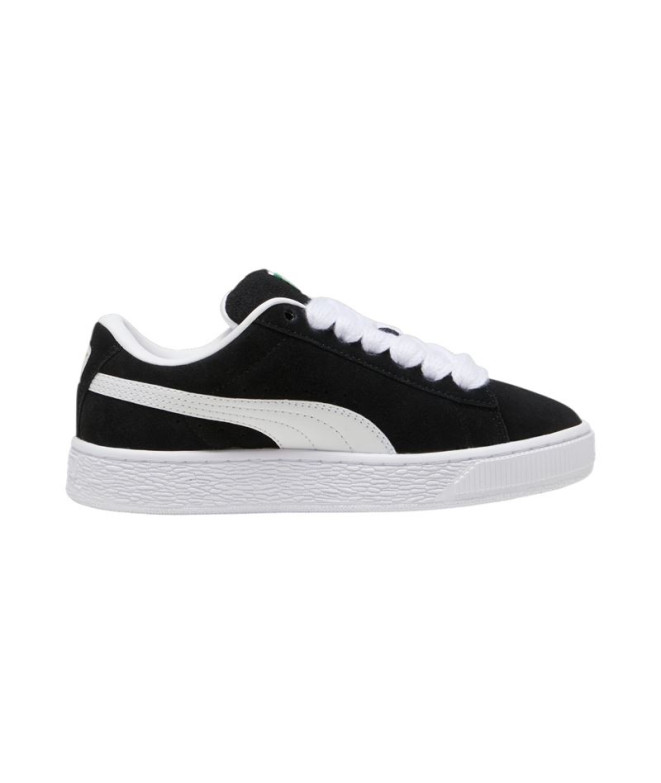 Chaussures Puma Suede XL Noir Blanc Enfant