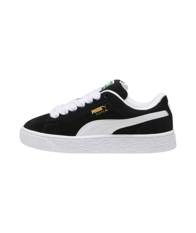 Chaussures Puma Suede XL Noir Blanc Enfant