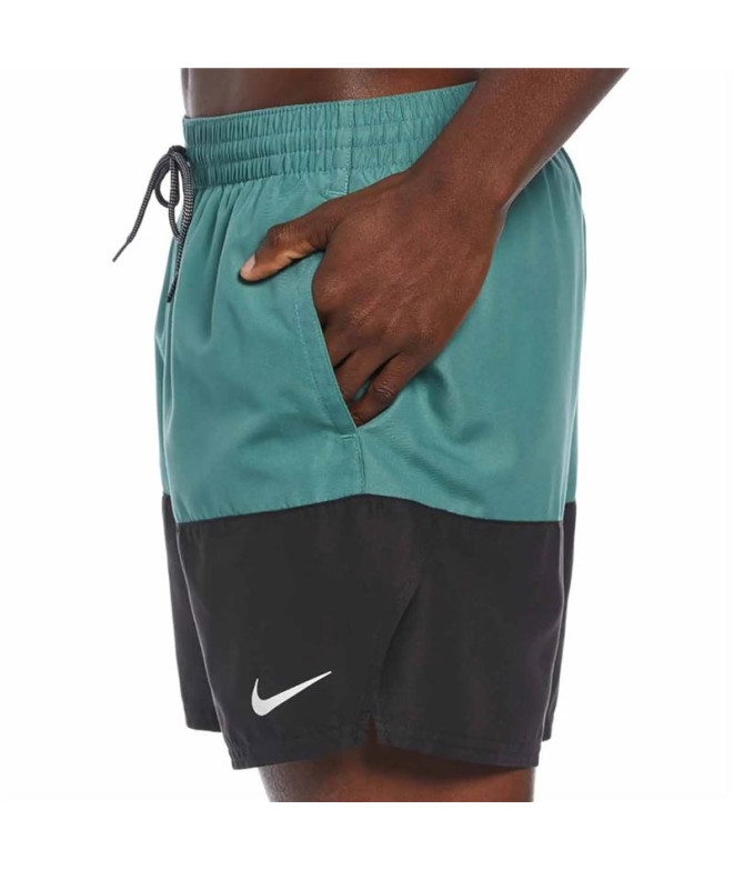 Bañador Nike Split Volley 5" Hombre Azul/Negro