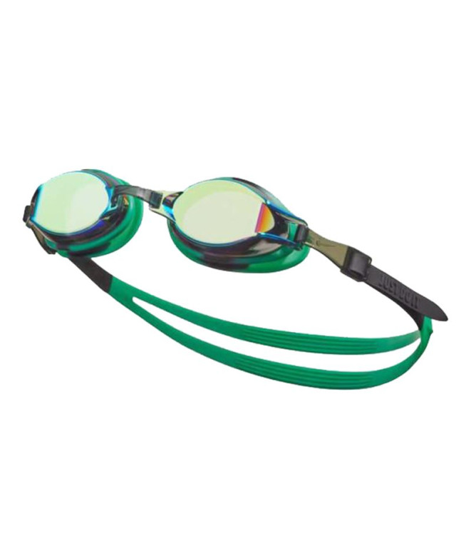 Gafas de Natação Nike Cromado Verde espelhado