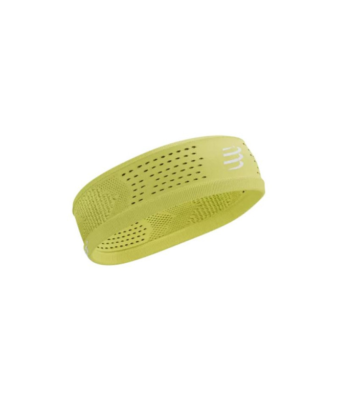 Fita de peloRunning de Compressport Thin On/Off Yellow