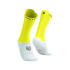 Meias ciclismo from Compressport Pro Racing v4.0 Bike Branco/Amarelo