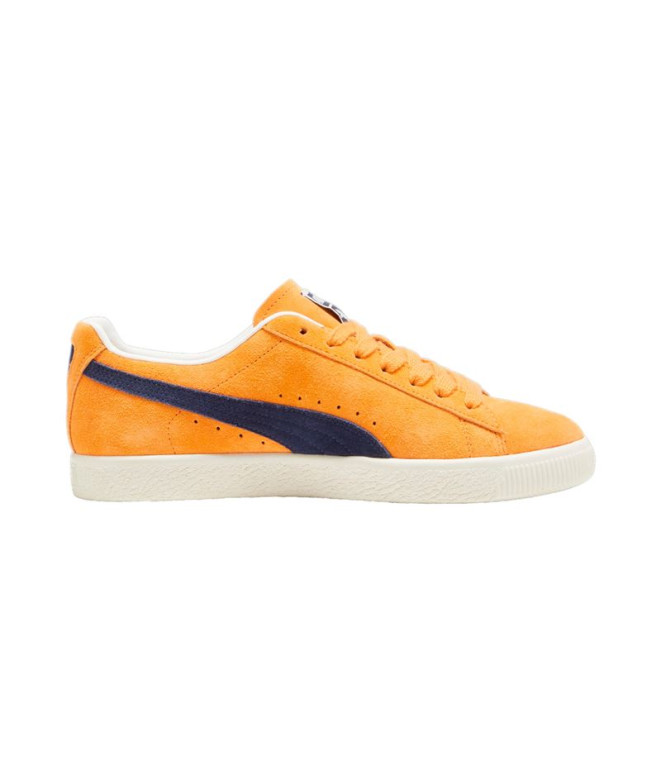 Sapatilhas Puma Clyde OG Ocre/Azul marinho