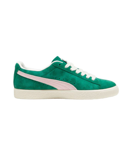 Zapatillas Puma Clyde OG Verde Blanco Mujer