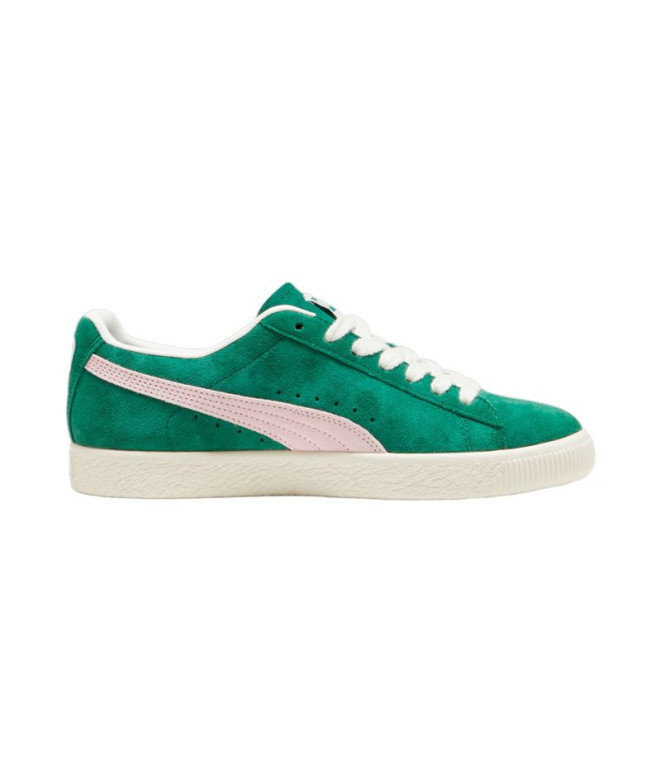 Zapatillas Puma Clyde OG Verde/Blanco Mujer