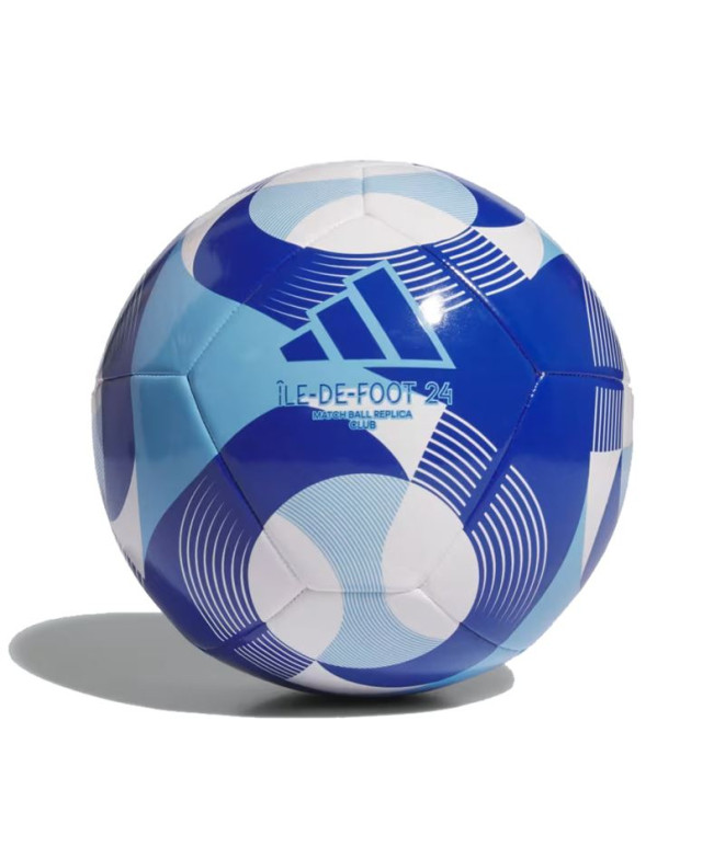 Balón de fútbol adidas Ile de Foot 24 Club Azul