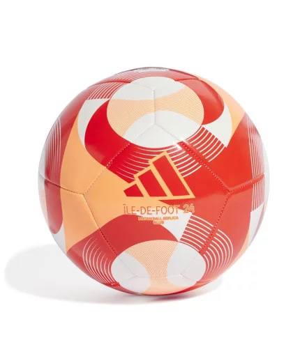 Balón de fútbol adidas Ile de Foot 24 Club Blanco/Rojo