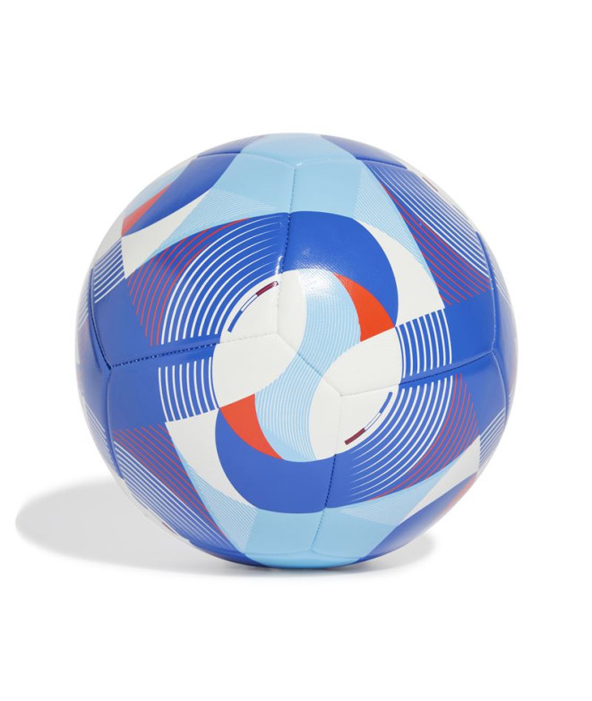 Balle football adidas de Training 24 Blanc/Bleu