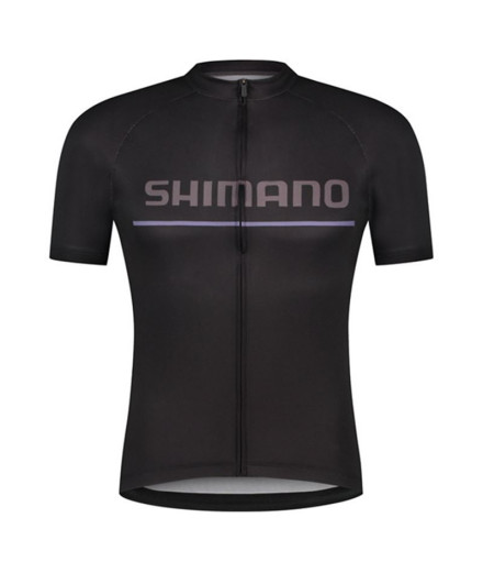 Shimano Homme Jersey Logo SS Noir