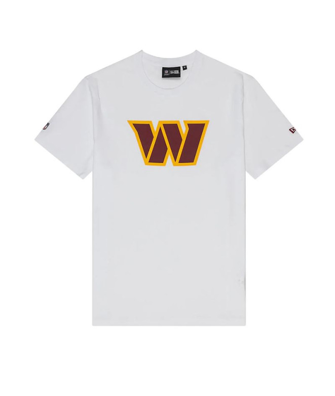 Camiseta New Era NFL Regular Washington Commanders Branco Homem