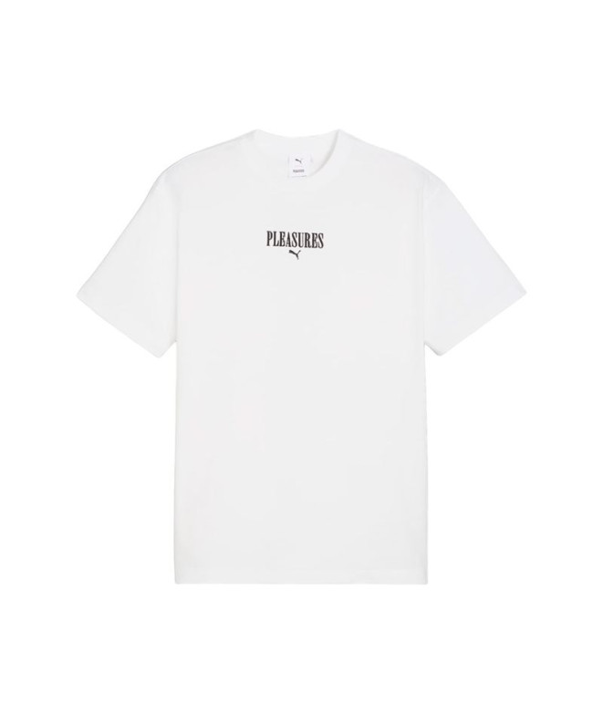 Camiseta Puma x PLEASURES Gra Blanco