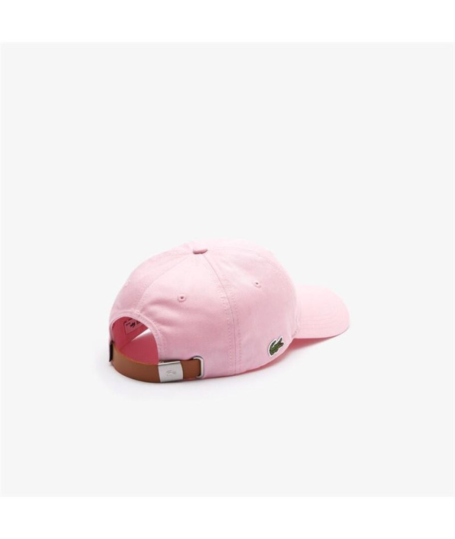 Casquette Lacoste Rose ajustable