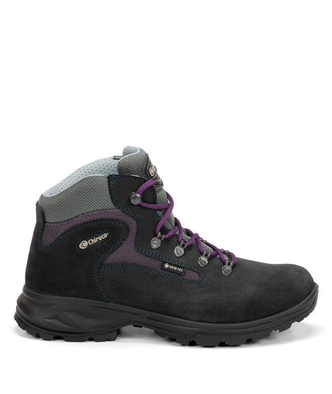 Chaussures Montagne Chiruca Femme de Massana 36 Gore-Tex Gris / Violet