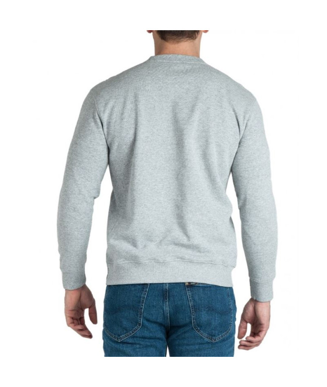 Sweat Lee Plain Crew Sws Homme