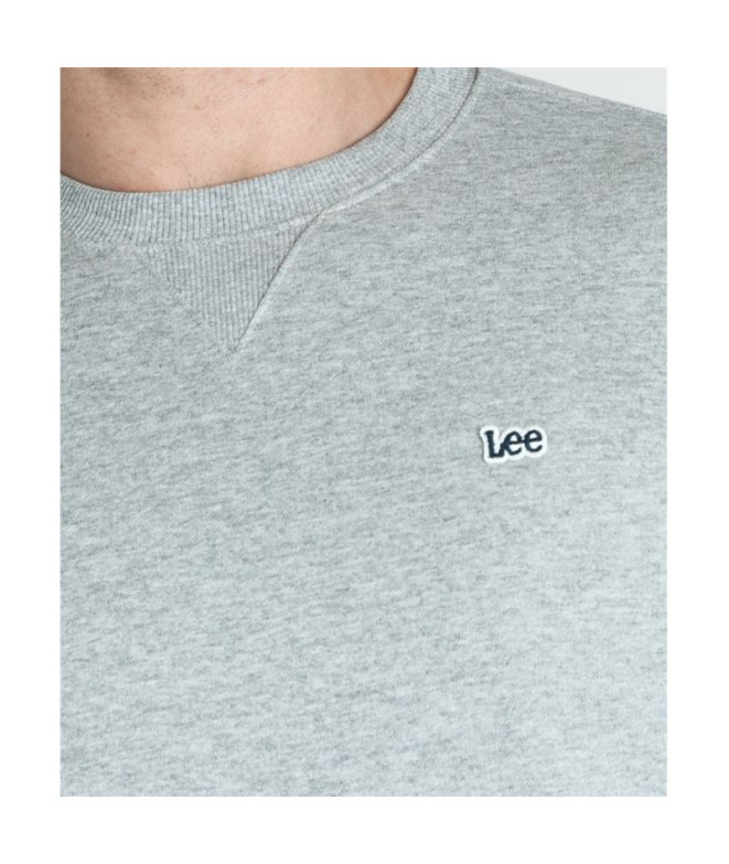 Moletom Lee Plain Crew Sws Homem