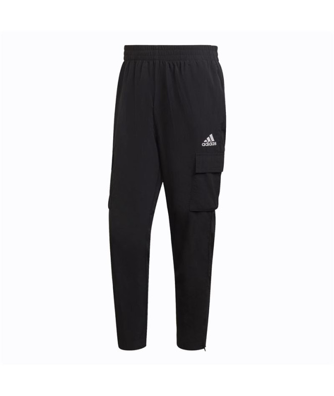 Pantalones adidas Cargo 7/8 Essentials Hombre Negro