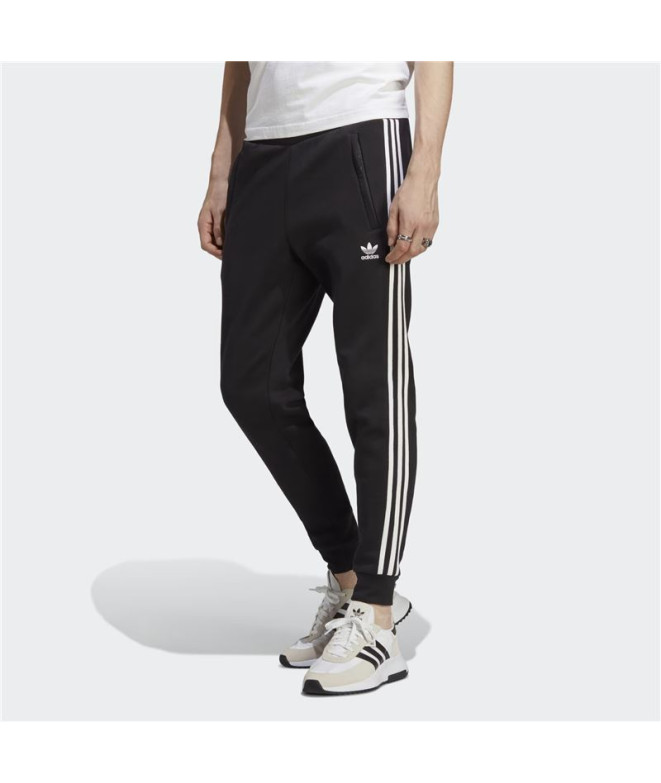 Pantalons adidas Homme Adicolor Classics 3 Stripes Noir