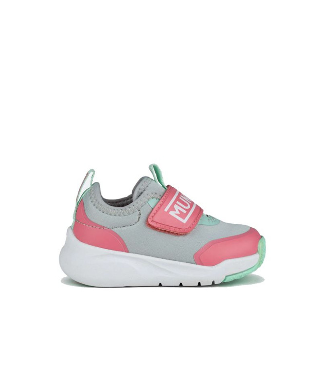 Zapatillas Munich Baby Claudia 12 Bebés Gris