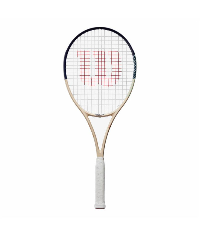 Raquete Tênis Wilson de Roland Garros Triumph Oyster/White/