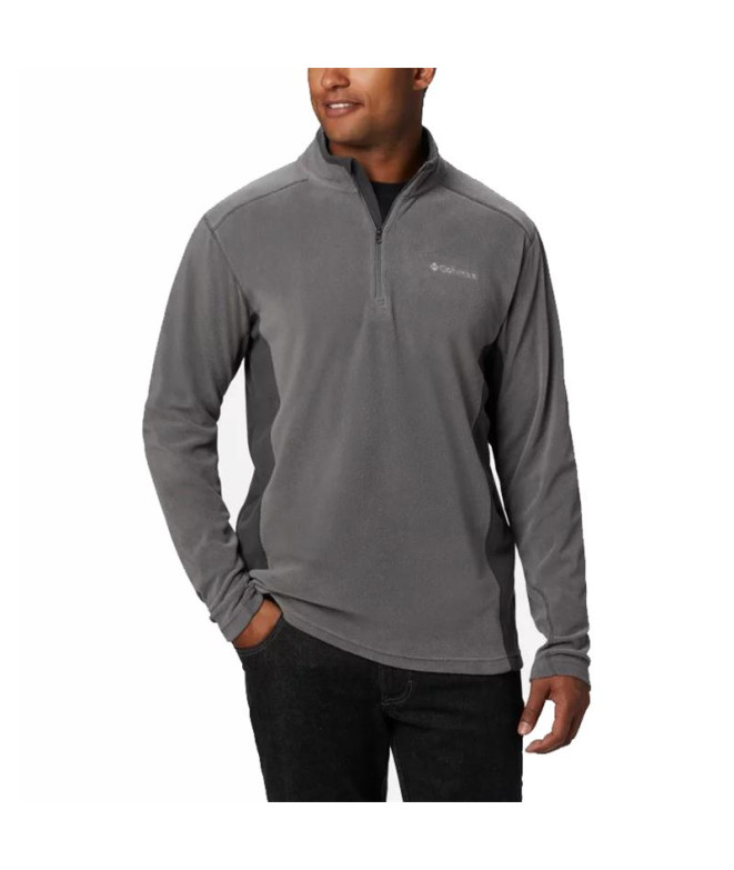 Camiseta Montanha Homem de Columbia Klamath Range™ II Half Zip Cinzento