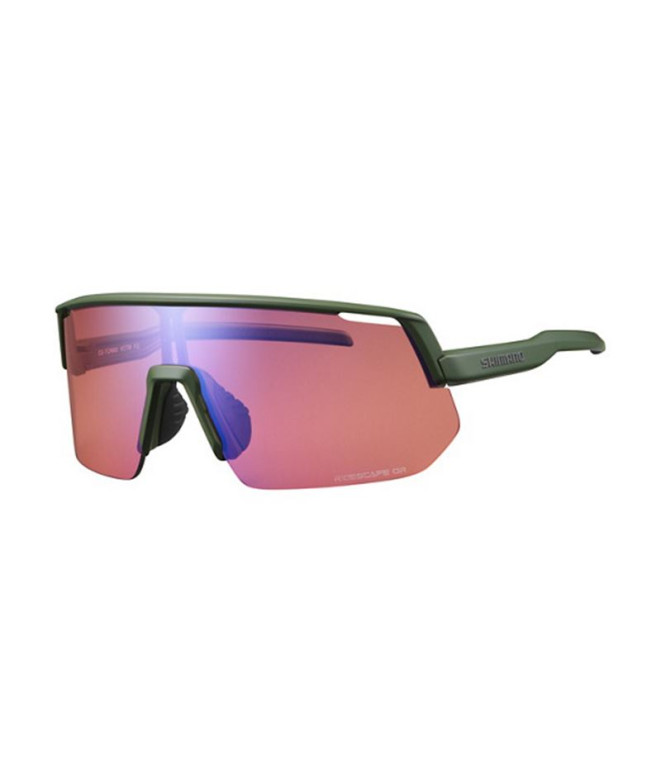 Lunettes de soleil Cyclisme Shimano Shimano from Eyewear TCNL2 Vert foncé