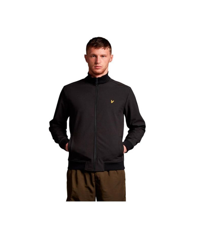 Veste Lyle & Scott Zip Through Funnel Neck Shoft Shell