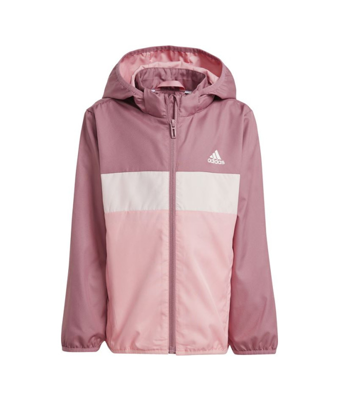 Cortavientos adidas Wind.Rdy Tiberio Infantil Rosa