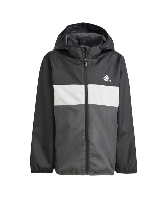 Cortavientos adidas Wind.Rdy Tiberio Infantil Negro