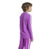 Camisa adidas Train Essentials Logo Regular Fit Longsleeve Infantil Morado